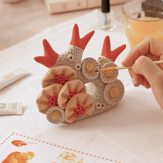 Fijne details en schilderen als finishing touch