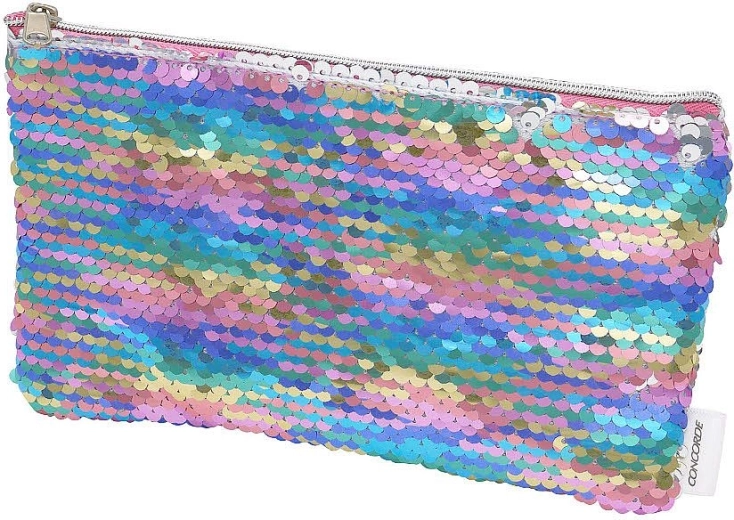 Pastelkleurig glittertasje CONCORDE