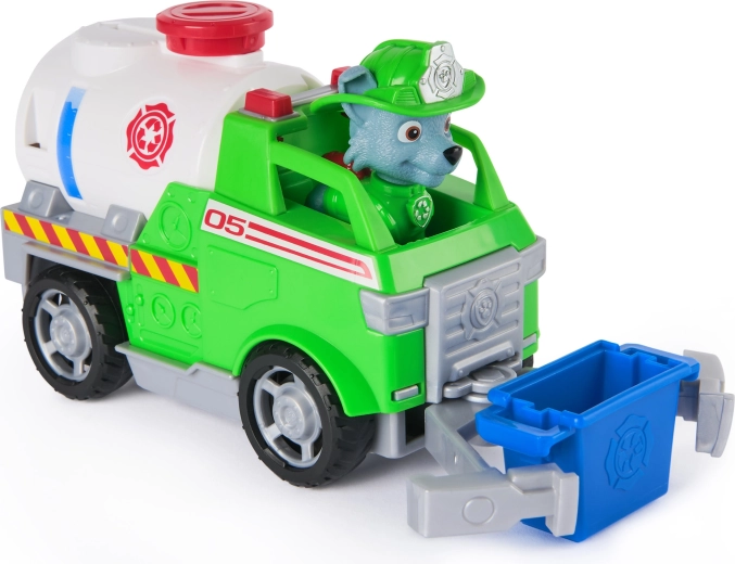 Reddings-tankwagen met bewegende wielen