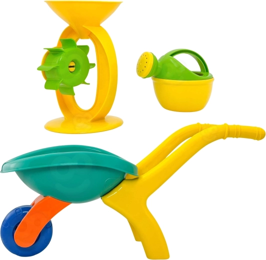 Kruiwagen voor een echte “zandbouw”