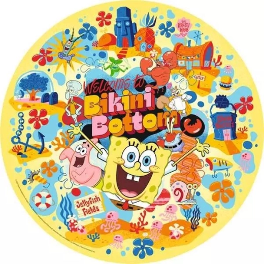 Ravensburger ronde puzzel SpongeBob SquarePants 500 stukjes