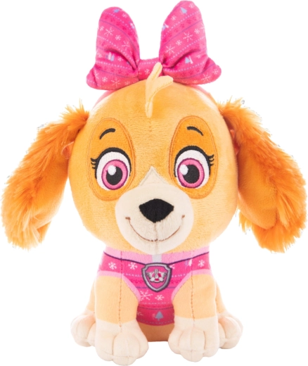 Pluchen Skye van Paw Patrol in een kersttrui 28 cm