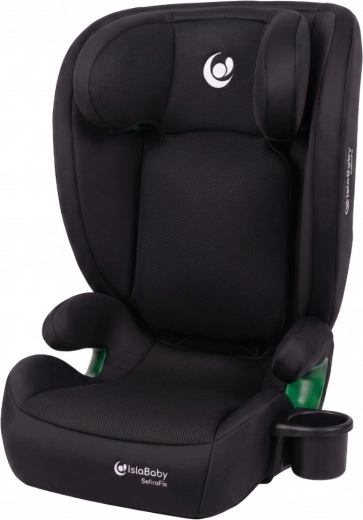 IslaBaby SafiroFix i-Size autostoeltje 100–150 cm (15–36 kg) met isofix mesh black