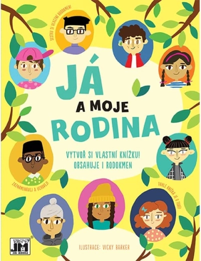 Ik en mijn familie – geïllustreerd herinneringsboek voor kinderen
