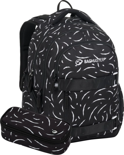Bagmaster Nomad 25 studentenset zwart-wit