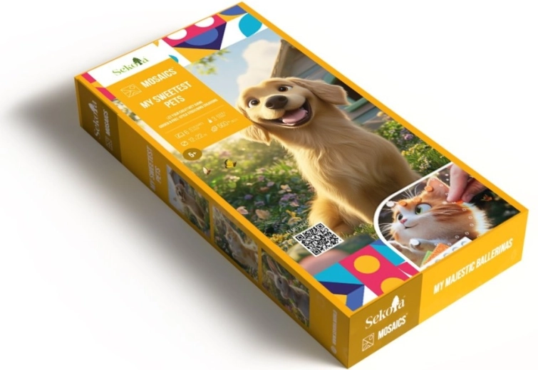 Sekoia mozaïek creatieve set huisdiertjes
