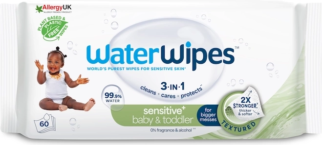 99,9% water en milde samenstelling zonder parfum