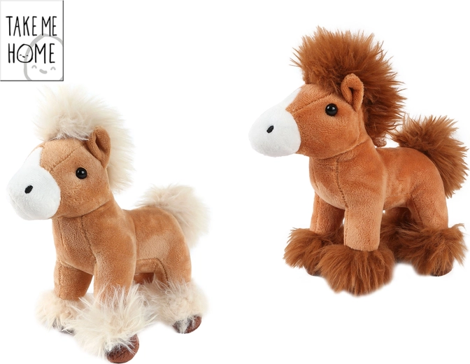 Pluchen paard Take Me Home 20 cm
