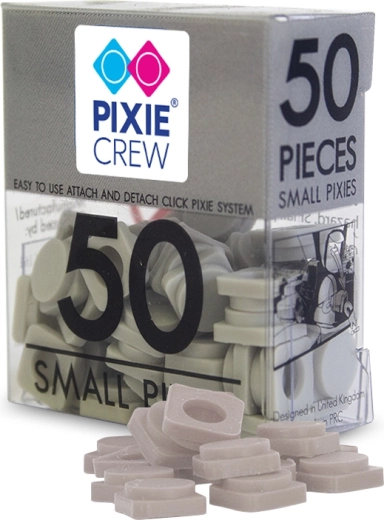 Pixie Crew kleine pixels grijs