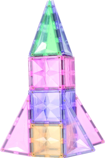 Cleverclixx magnetische bouwset Petite Pastel Pack (36 stuks)