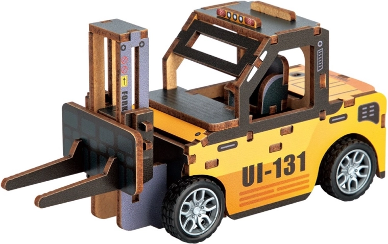 2Kids Toys 3D houten bouwpakket vorkheftruck