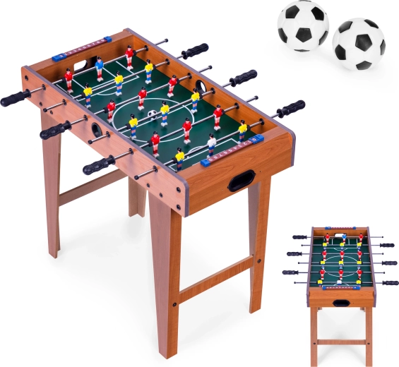 Tafelvoetbal van hout 69x35 cm voor kinderen: ECOTOYS