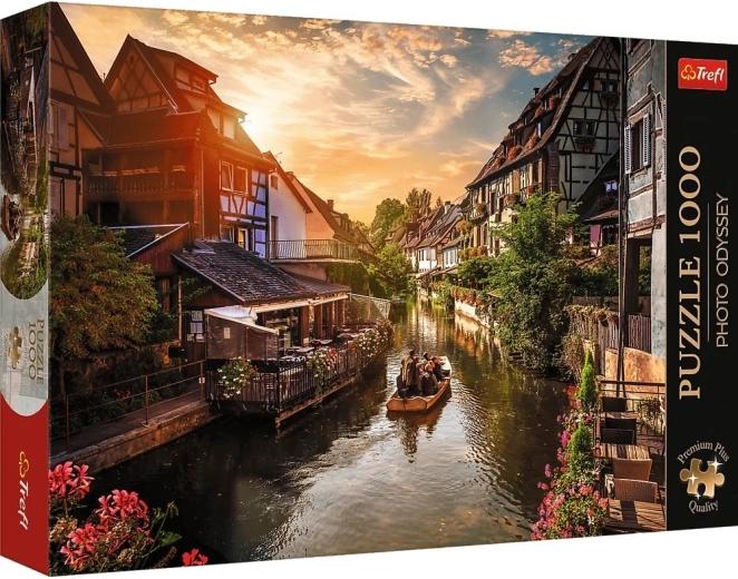 Puzzel 1000 stukjes TREFL Premium Plus Photo Odyssey – Klein Venetië in Colmar