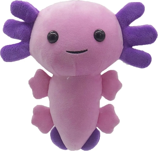 Cozy Noxxiez axolotl paarse knuffel 21 cm