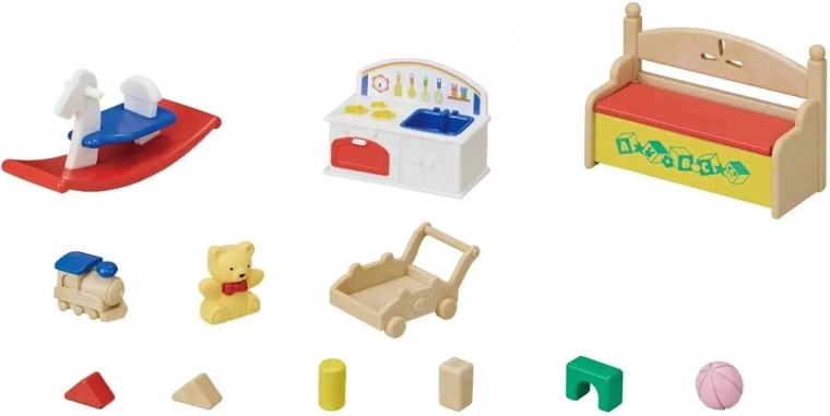 Gezellige inrichting van de kinderkamer