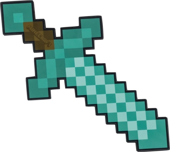 Minecraft schuimdiamantenzwaard - 1 stuk