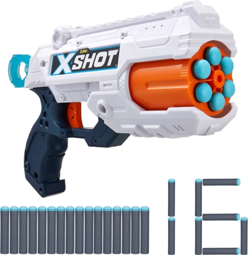 X-Shot Reflex 6 blaster met 16 darts