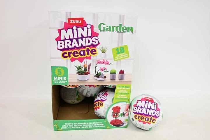 ZURU Mini Brands Create Botanische tuin – capsule met miniplantjes