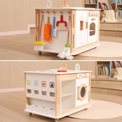 Alles-in-één: koken, wassen en schoonmaken