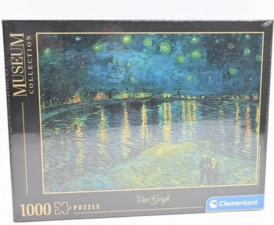 Clementoni puzzel 1000 stukjes Museum – Sterrennacht boven de Rhône