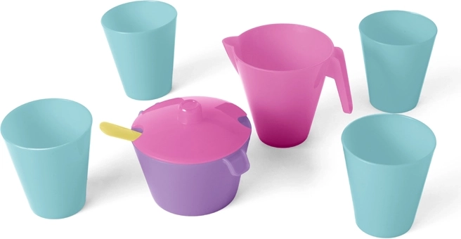 Wader Party Time kinderservies set 8-delig roze