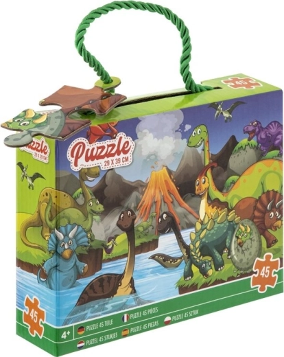 Moxy puzzel Dinosaurussen 45 stukjes
