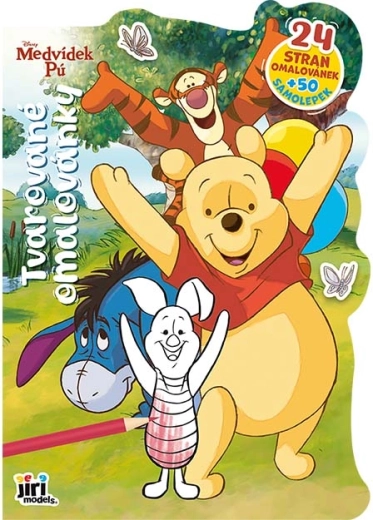 Vormkleurplaten Winnie de Poeh
