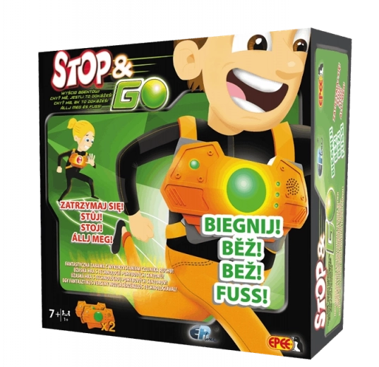 Stop & Go – agentenrace interactieve game met bewegingssensoren
