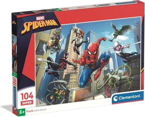 Clementoni puzzel Super Spider-Man 104 stukjes