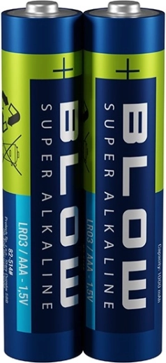 BLOW super alkalische batterijen AAA (LR3) - 2 stuks