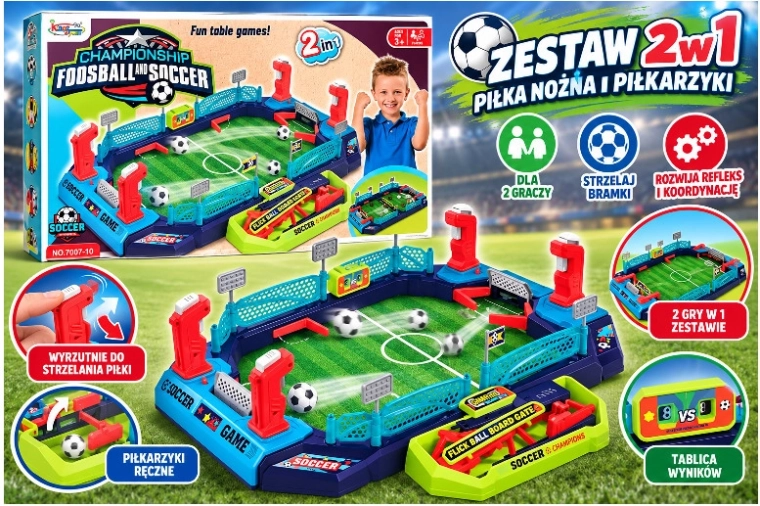 Voetbalspel voor 2 spelers