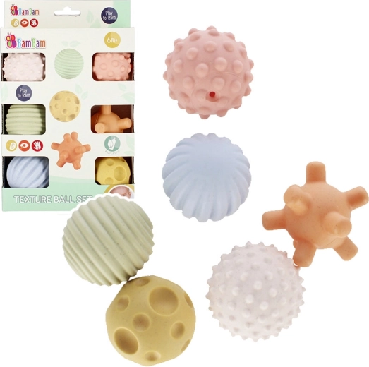 Sensorische ballen BAM BAM voor baby’s 6m+