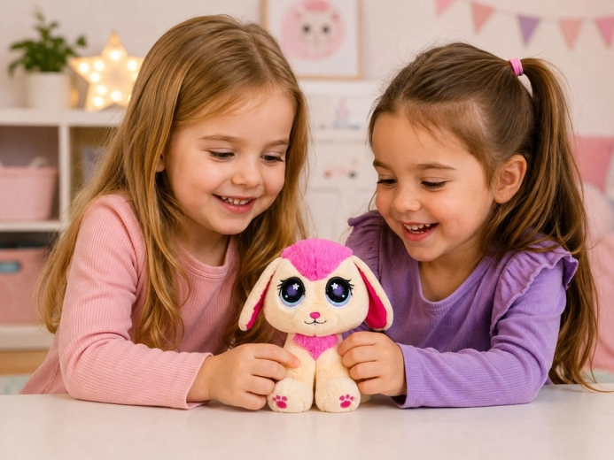Zachte pluche om te knuffelen en te spelen