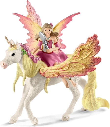 Feya met Pegasus-eenhoorn