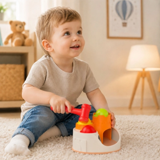 Licht hamertje voor kleine handjes