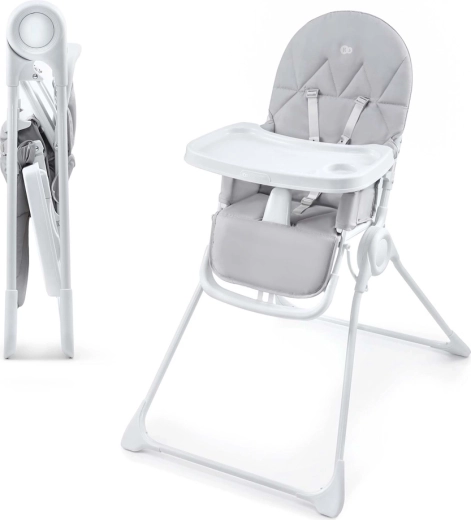 Kinderkraft eetstoel Binci Grey