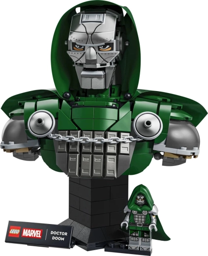 Iconische buste van Doctor Doom
