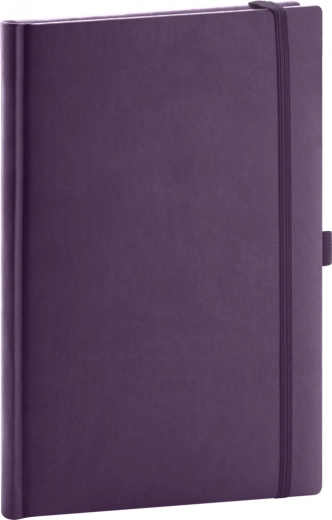 Gelijnd notitieboek Aprint Neo paars 15 x 21 cm