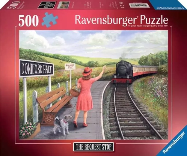 Ravensburger puzzel Halte op verzoek 500 stukjes