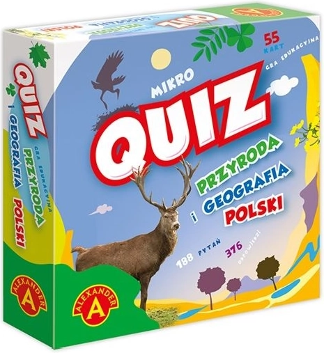 Alexander Mikro quiz natuur en geografie Polen (zakformaat)