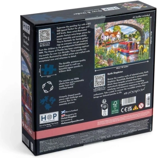 Hoogwaardige uitvoering van House of Puzzles