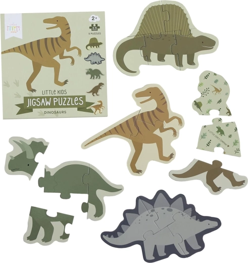 A Little Lovely Company Puzzels met dinosaurussen