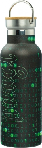 Thermofles met bamboe dop