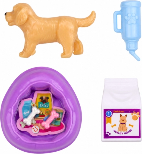 Puppy en accessoires voor de verzorging van je huisdier