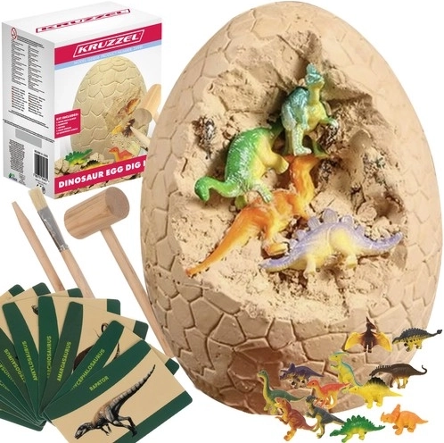 Set voor opgraving van dinosaurus eieren KRUZZEL