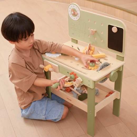 Echte werkplaats voor kleine klussers