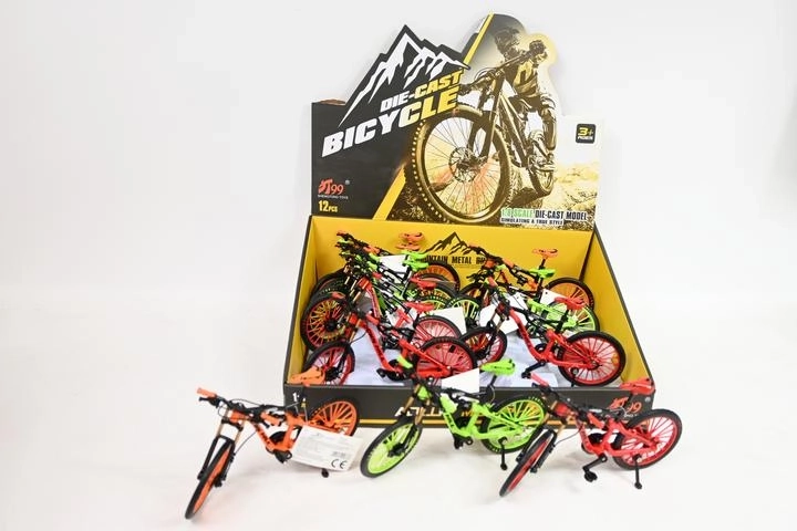 Downhill-fiets – metalen model 19 cm (driewieler)