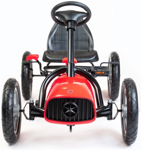 Stabiele rit dankzij grote opblaasbare wielen