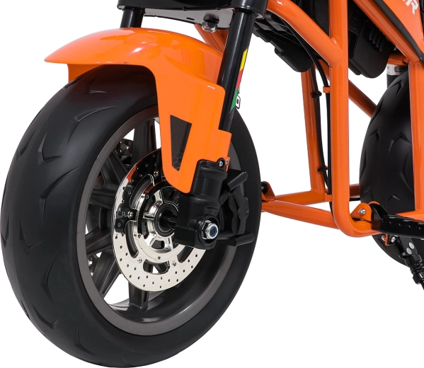 Krachtige motor en zeker remvermogen