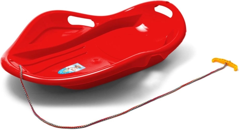 Kinder glijschotel schelp Baby Mix Premium Comfort 80 cm rood